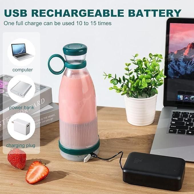 Travel Portable Mini Juicer Blender Bottle