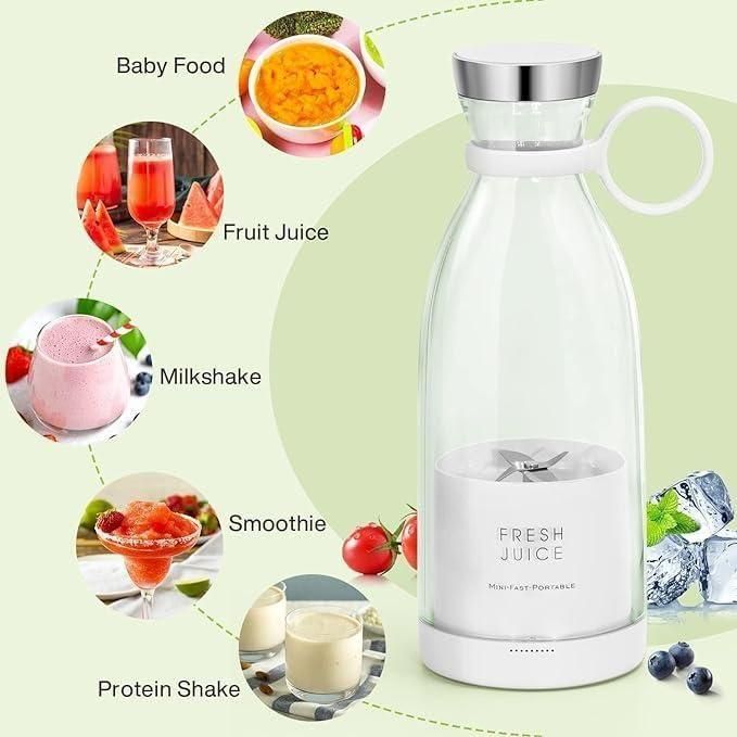 Travel Portable Mini Juicer Blender Bottle