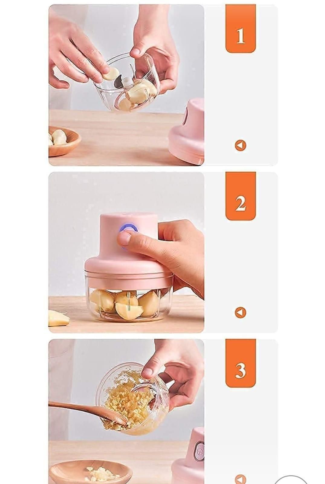 Electric Food Chopper – Latest USB Rechargeable